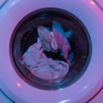 Sichtfenster einer Waschmaschine